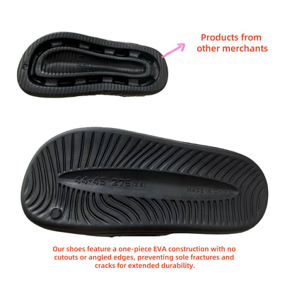 2 pcs Men'S Summer Slippers for Outdoor Use, Featuring a Trendy Korean Design with an Ultra-Thick,