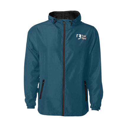 Men's All Over Print Quilted Windbreaker(Model H35)