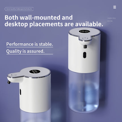 380ml Automatic Sensor Soap Dispenser | Wall Mount, Charging, Lithium Battery, Made of Plastic