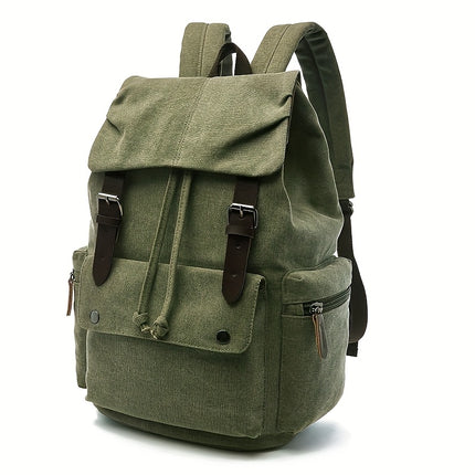 Backpack  Durable, Multi-Compartment, Adjustable Shoulder Straps, Zipper Closure,