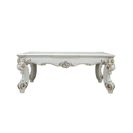 53" Pearl Wood Coffee Table