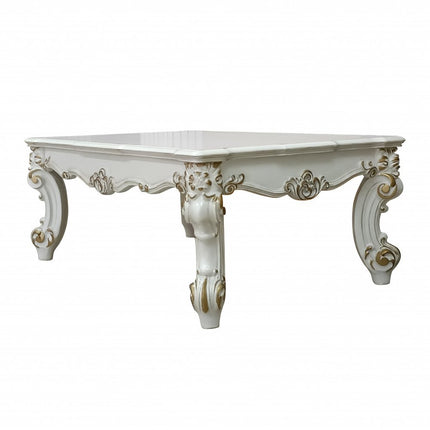 53" Pearl Wood Coffee Table