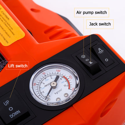 12V 3T/5T Electric Car Jacks Kit  Tyre Change Tool Jack With Toolbox, Professional Garages Tools