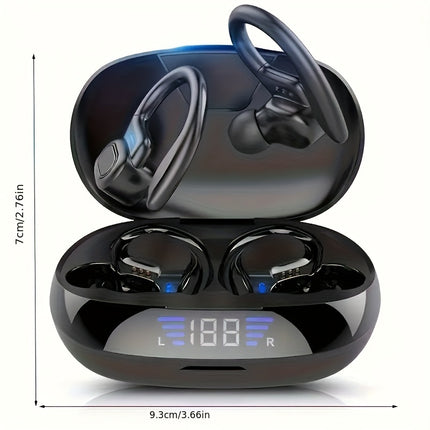 Ear HangingTWS Headphones With Microphone, sportsEar Hook Headphones,