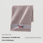 Red Label Gray / 72x34cm