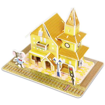 Three-dimensional Puzzle Paper Children's Educational