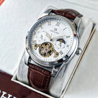 Brown With Silvery Shell And White Surface