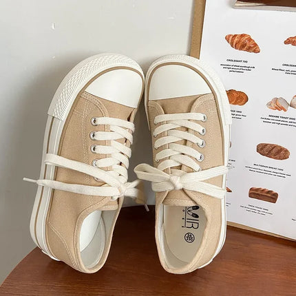 Women Canvas Shoes Women Fashion Summer Casual Sneakers Student  Shoes