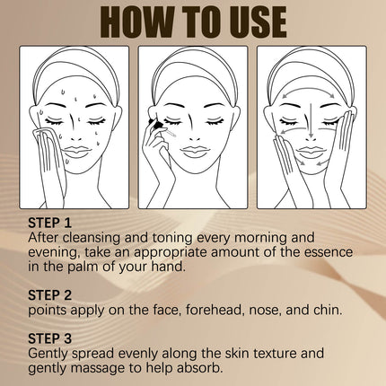 Lactosyl Acid Pore Narrowing Essence Skin Elastic Delicate Cleansing Blackhead Skin Care Essence