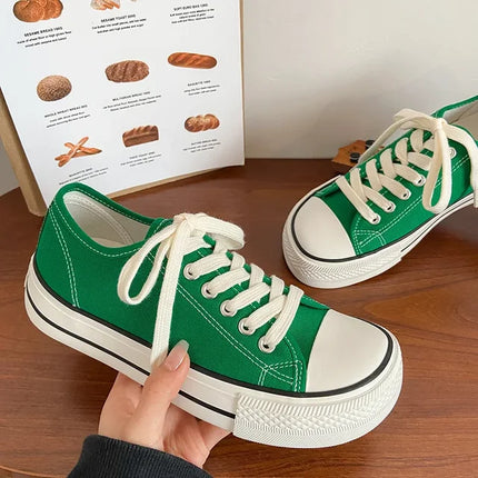 Women Canvas Shoes Women Fashion Summer Casual Sneakers Student  Shoes