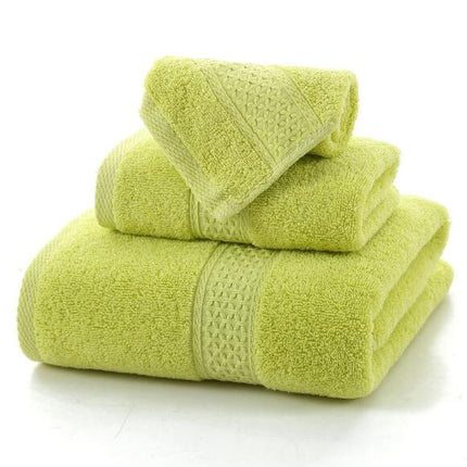 3pcs Solid 100% Cotton Bath Towels For adults large beach towel bathroom for home Sheets SPA Bathroom Terry towels Free shipping