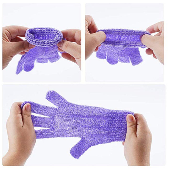 Bath Gloves Powerful Double Sided Exfoliating Bath Towel