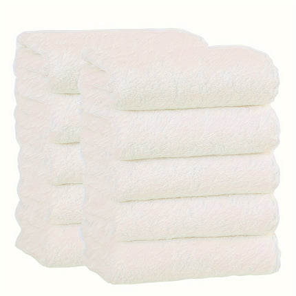 10-Pack Cut Edge Bath Towels, 35x75 inches, Modern Style