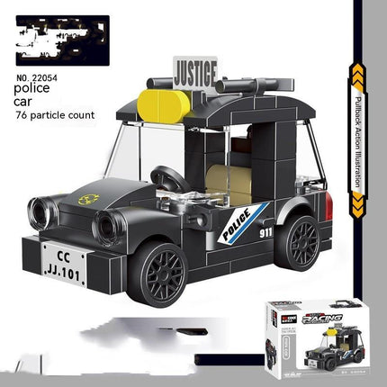 Building Block City Recycling Car Assembly Toy