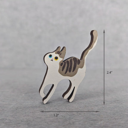 Children's Wooden Cat Puzzle Game