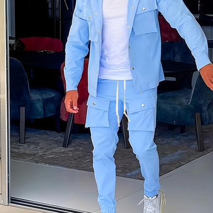 New European and American Cross-border Casual Sports Trendy Fashion Suit