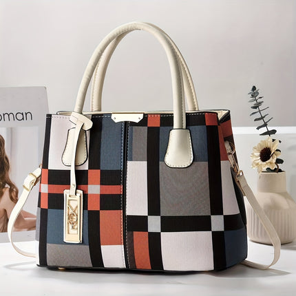 Large Capacity, Adjustable Shoulder Strap, Zipper Closure, Polyester Lining, Perfect for Commuting