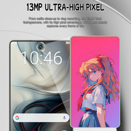 2026 Smartphone With 6.8 Inch HD Screen 8GB RAM Plus 256GB Storage Includes Stylus Android