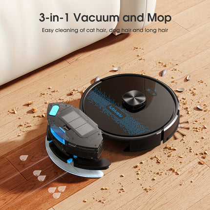 Robot Vacuum Cleaner And Mop Combo 4500Pa, SL60Ultra/MAX Robotic Vacuum, Self-Charging