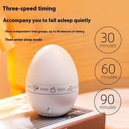 Egg-shaped Lamp Decompression White Noise Timing Sleeping Aid Instrument