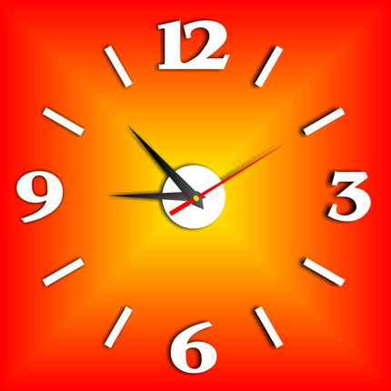 Wall Clock Living Room Personality Clock Large Wall Clock Mute Modern Minimalist Art Digital Clock
