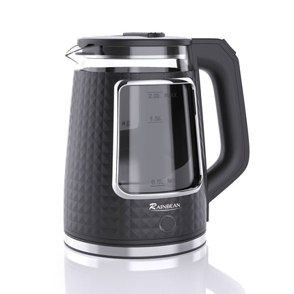 Electric Tea Kettle for Boiling Water, Food Grade Stainless Steel Base, 67.63oz/1000W