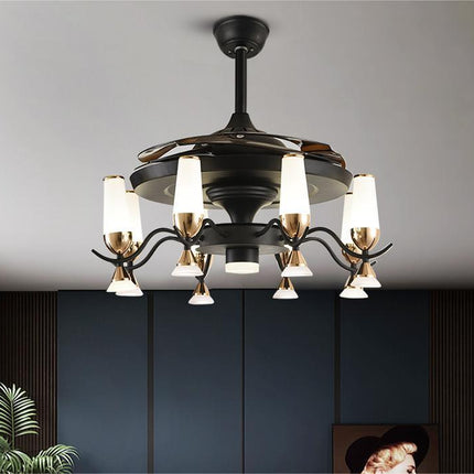 Modern Home Chandelier With Electric Fan