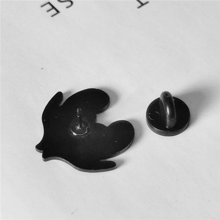 Self Made Human Organ Brooch Decoration Badge