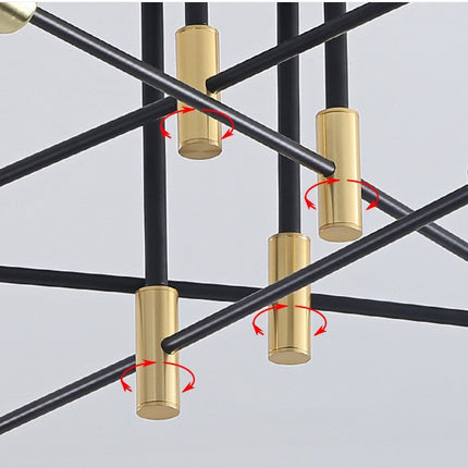 Personalized Wrought Iron Bedroom Dining Room Lamp LED Bedroom Lamp