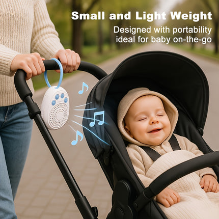 2025 Model: White Noise Device Featuring 16 Calming Sounds, Compact Sleep Assistant