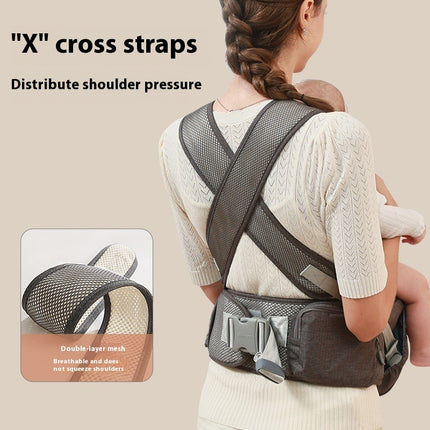 Multifunctional Baby Carrier Strap Outing Toddler Baby Holding Artifact Front Holding Waist Stool