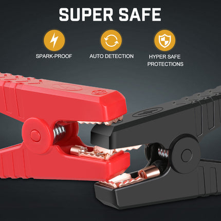 7000A 26800mAh 12V Car Jump Starter & Power Bank (All Gas/10L Diesel) -with QC3.0 Fast Charge