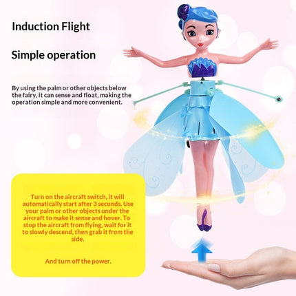 Sensory Flying Device A Toy Featuring A Sprite Girl Who Flies And Spins