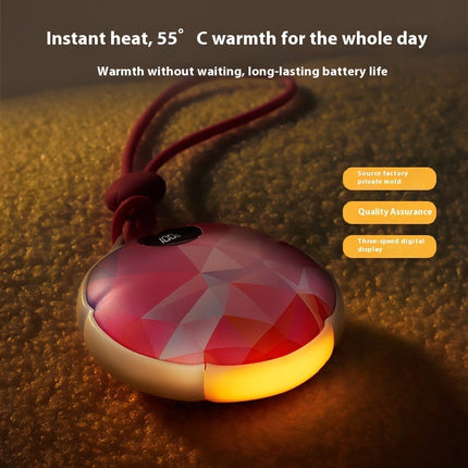 USB Rechargeable Mini Magnetic Split Hand Warmer