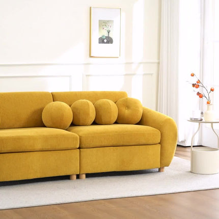Sofa, Combination Couple Seat Sofa For Bedroom, Home Office And Living Room, Upholstered Sofa