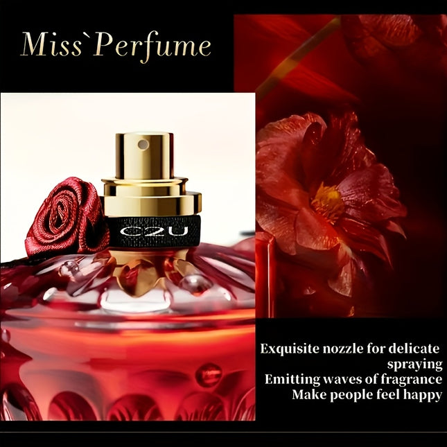 2.54oz Women'S Red Crystal Valentine Perfume For College Students Valentine'S