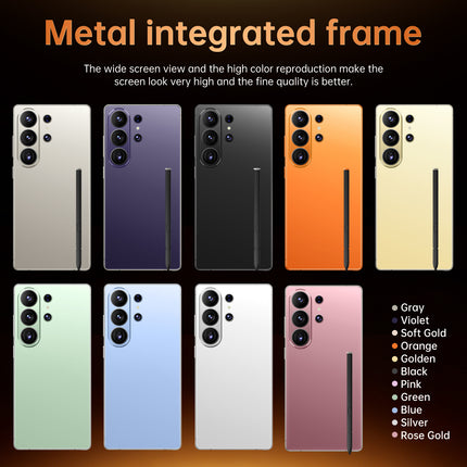 S25 Ultra 2026 5G New 6.9" HD Large Display Smartphone, Multi-function Unlocked Phone, Android