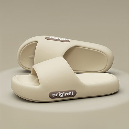 4 pcs set Women's Summer Slippers - Solid Color Elegant, Comfortable for All Seasons, Round Toe