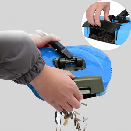 1pc Manual Sweeper Mop and Vacuum Combo for All Hard Floors Pet Hair