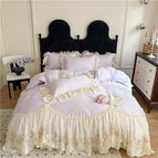 Aurora Purple / 1.5m flat sheet 4pcs