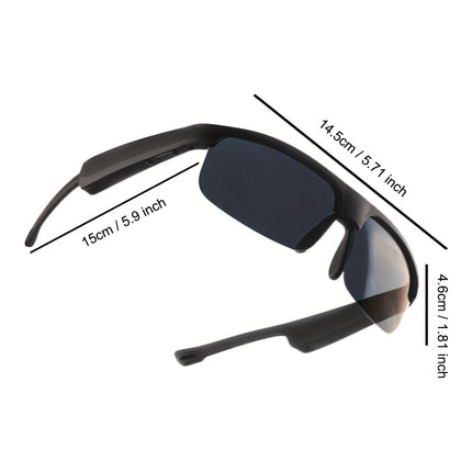 Wireless V5.3 Sunglasses Multifunctional Glasses Wireless Calls Music Playback Outdoor Sports