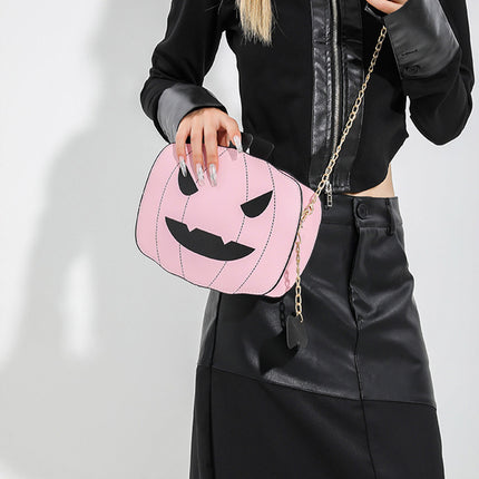 Halloween Shoulder Bag For Girls Personality Funny Creative Chain Crossbody Bags