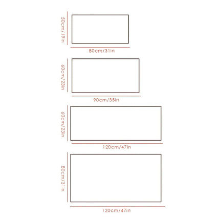 1 Plush Carpet Rug for Home Decor - Soft and Fluffy for Bedroom, Living Room, Study, and Hallway