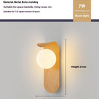 Wood Color 25CM Warm Light