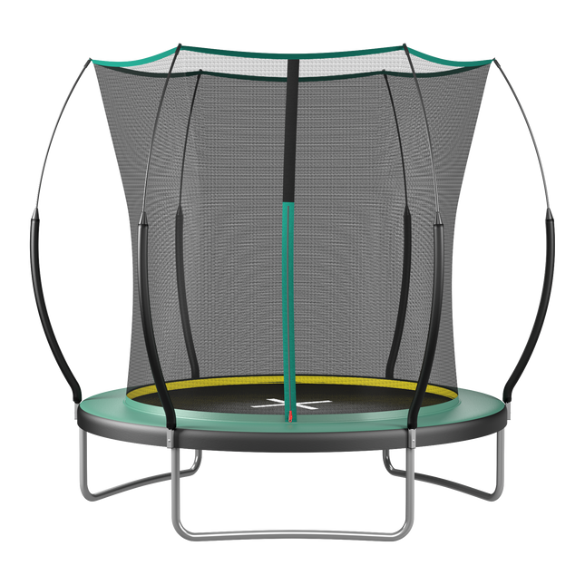 YC 8FT Springfree no Gap Trampoline- Green