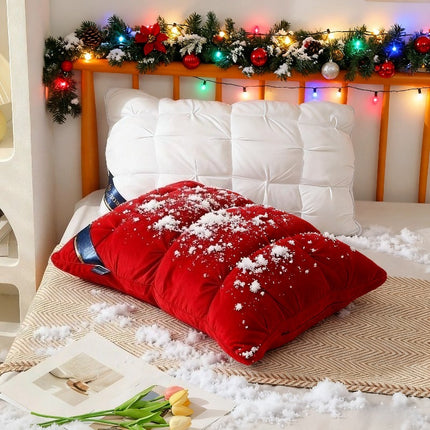Premium Hotel-Grade Bed Cushions - Made with 100% Polyester Fabric & Plush Down Substitute Filling