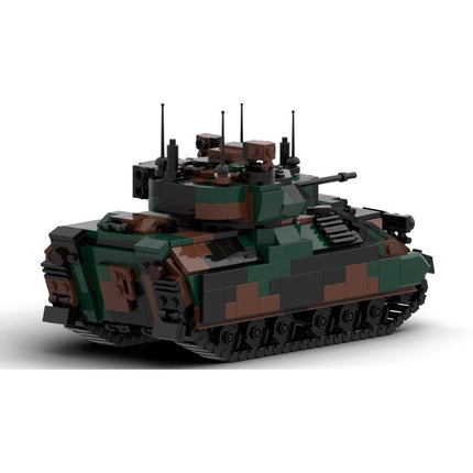 Tank Model Assembly Puzzle Building Block Toy Set