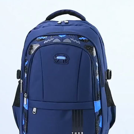 elementary school students schoolbag boys 1-3-6 grades 6-12 years old lightweight