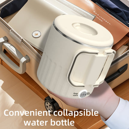One Multi-function Electric Cooker, Mini Folding Outdoor Electric Kettle for Boiling Water