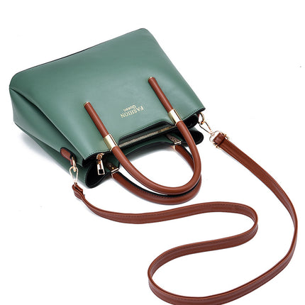 Shoulder Bag Crossbody Bag - Women's Top Handle Bag Large Capacity Letter Graphic